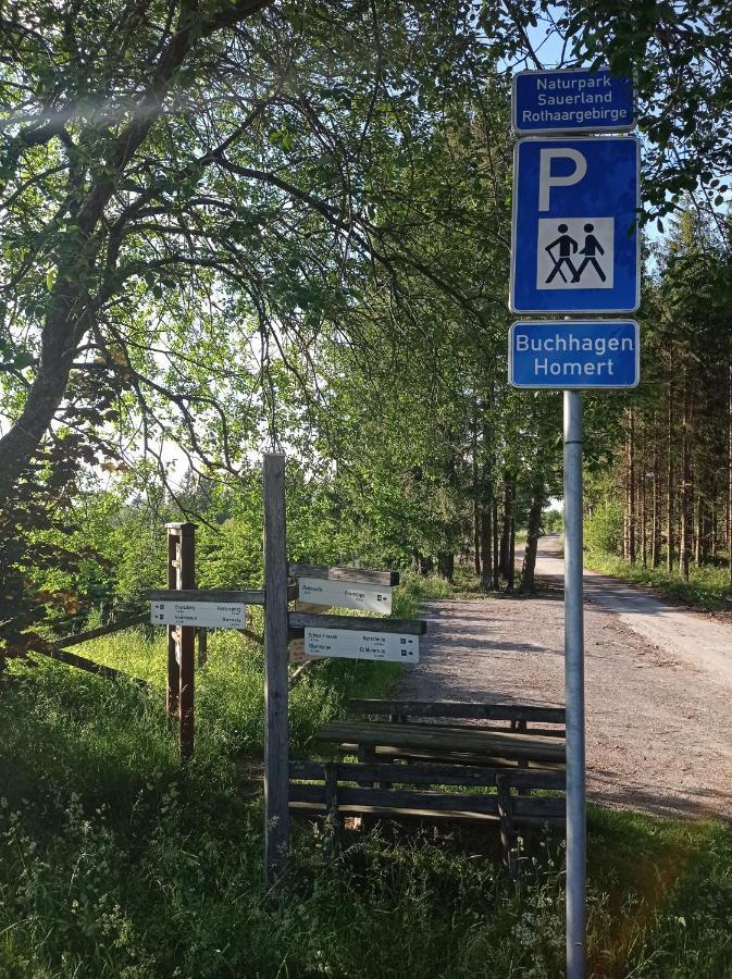 Ferienwohnung kleine AusZeit Eslohe Exterior foto